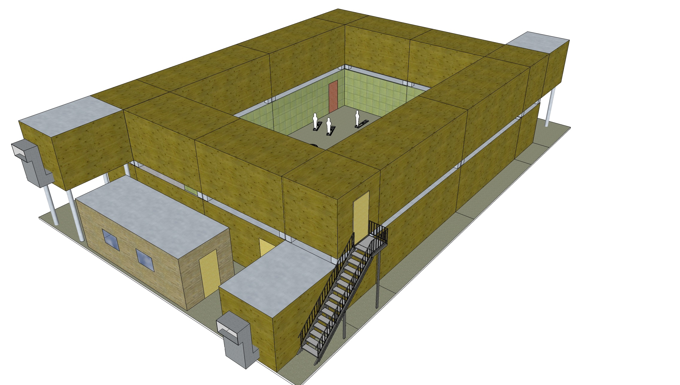 DVOUPODLAŽNÍ KILLHOUSE | BO A | 12 X 10 M / PL111
