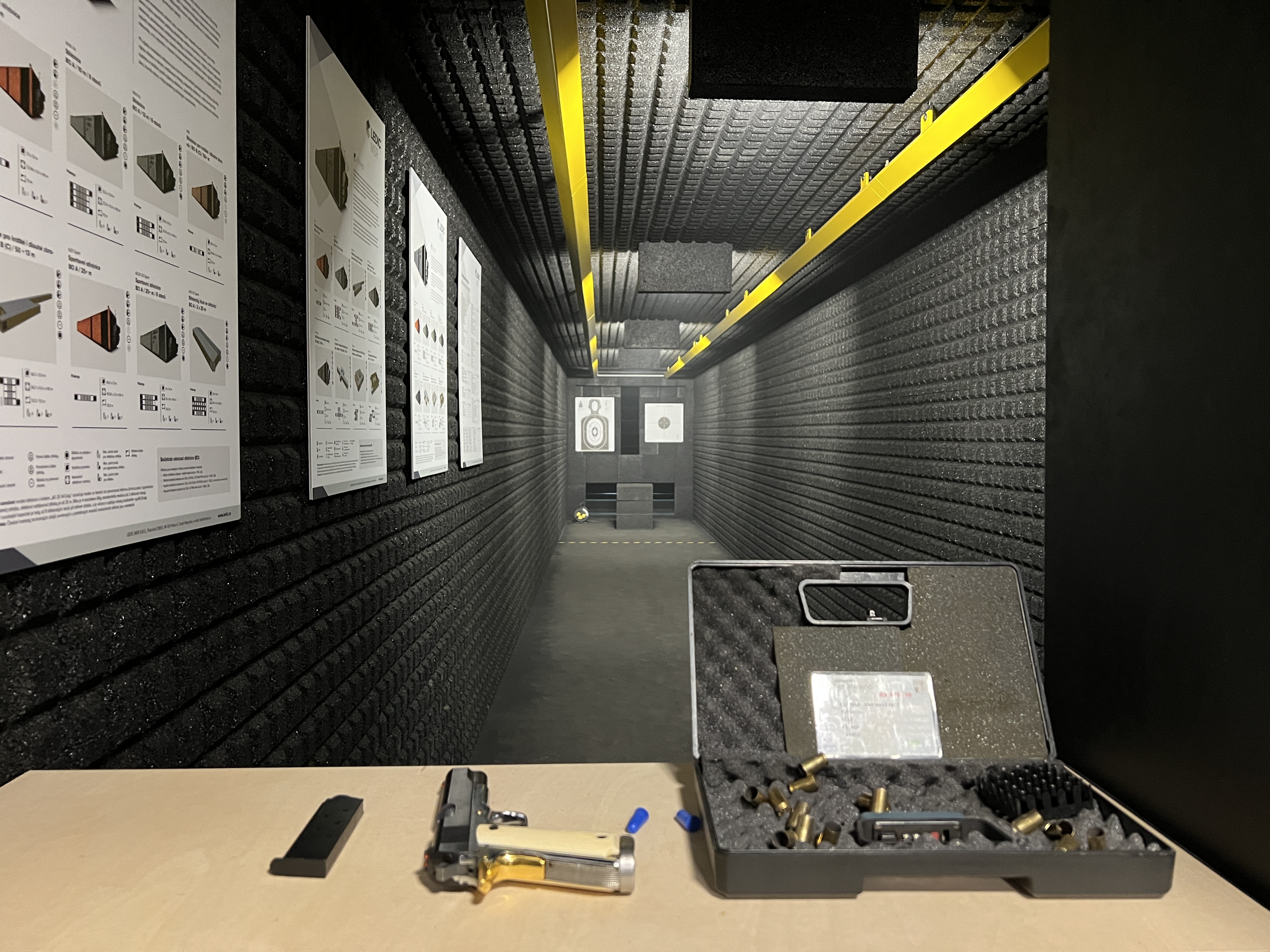 INDOOR (BUILT-IN) SHOOTING RANGE CONCEPT (LISRC) / PL478